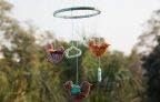 Chalk & Chuckles Yarn Birds Baby Mobile - String Craft for Kids