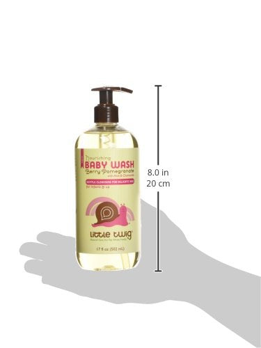 Little Twig 2-in-1 Baby Wash, Hypoallergenic Body Wash with Organic Ingredients 17 fl. 2)