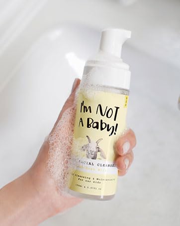 I'm NOT A Baby! Face Wash & Body Wash Duo - Gentle Kids Face Wash and Body Wash with Goat Milk, Perfect for Sensitive Skin 2-Piece Set