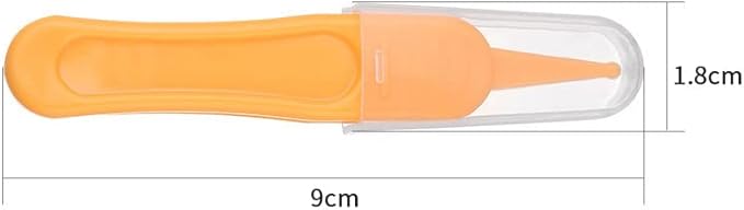 HLLMX 6 PCS Infant Nose Cleaning Tweezer with Plastic Round-Head