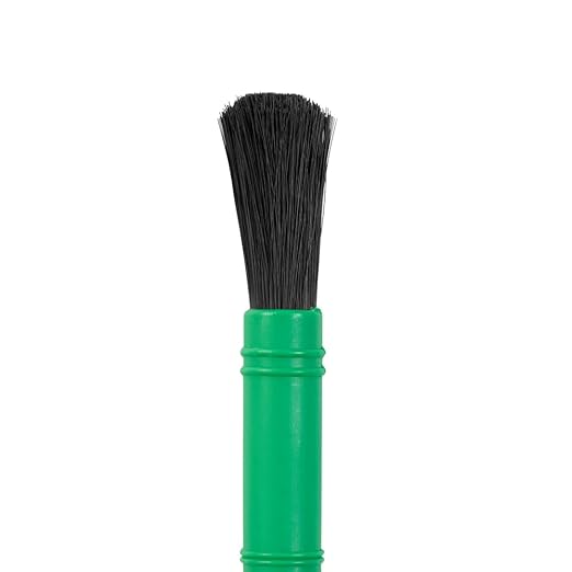 Colorations® Plastic Handle Chubby Paint Brushes with Nylon Bristles, Set of 10, Plastic Handle Paint Brushes, Crafts for Kids, Painting for Kids, Kids Paint Brushes, Paint Brushes for Children