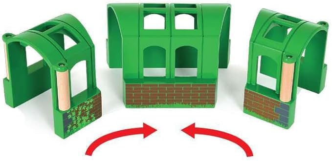 BRIO World - Flexible Tunnel Train Set Accessories for Kids Age 3 Years and up. Compatible with All Train Sets