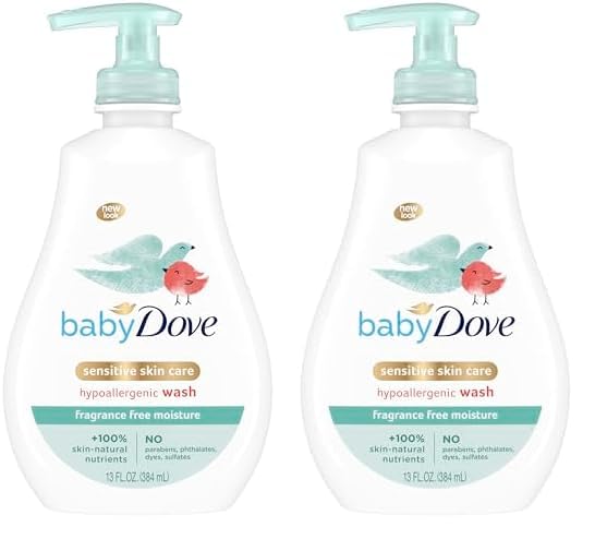 Baby Dove Sensitive Skin Care Baby Wash For Baby Bath 13 oz 2)