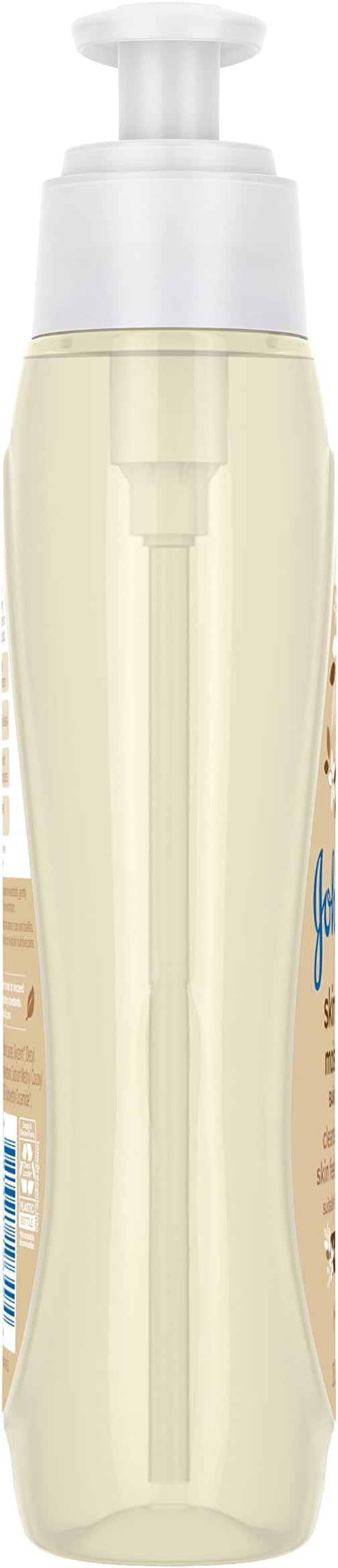 Johnson's Baby Skin Nourishing Moisture Baby Body Wash With Vanilla & Oat Scents, Hypoallergenic & Tear Free Baby Bath Wash 20.3 fl. 2)