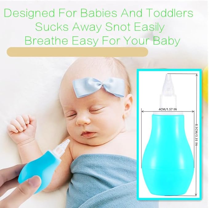 Baby Nasal Aspirator Care Set, Silicone Ball Nasal Aspirator 5 Milliliter 10 Milliliter