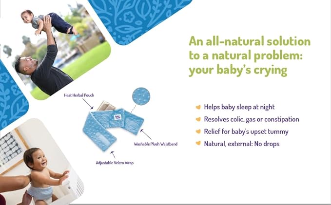 Colic and Gas Relief for Babies and Infants- Heated Belly