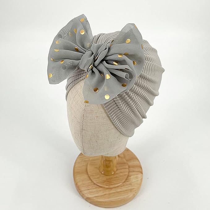 XYX Baby Girl Toddlers Breathable Cotton Hat Newborn Knotted Hat