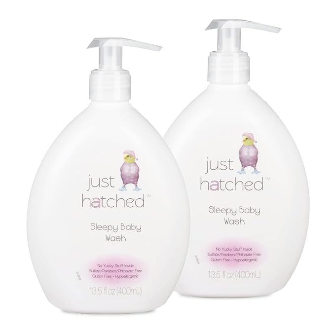 Sleepy Baby Wash Multi-Pack - Relaxing Bath + Body, Snuggly Yummy Fragrance 13.5 fl (2 Pack)