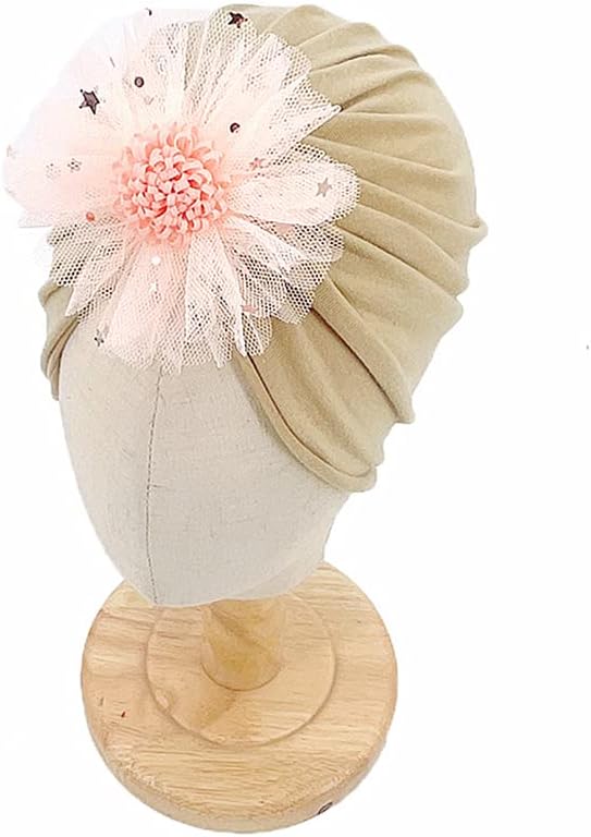 XYX Baby Girl Toddlers Breathable Cotton Hat Newborn Knotted Hat
