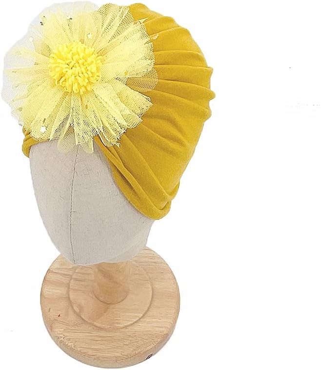 XYX Baby Girl Toddlers Breathable Cotton Hat Newborn Knotted Hat