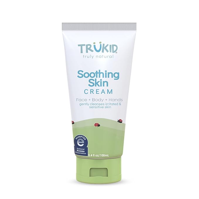 TruKid Soothing Skin Eczema Cream for Babies & Children, NEA-Accepted for Eczema 3.4oz