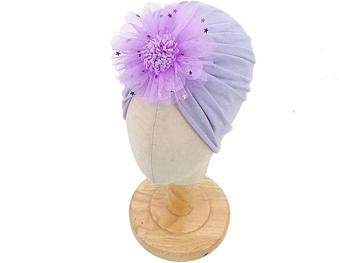 XYX Baby Girl Toddlers Breathable Cotton Hat Newborn Knotted Hat