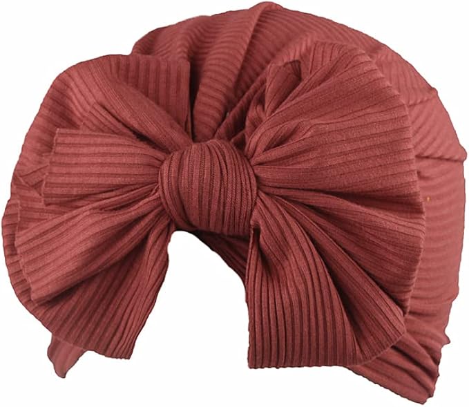 XYX Baby Girl Toddlers Breathable Cotton Hat Newborn Knotted Hat
