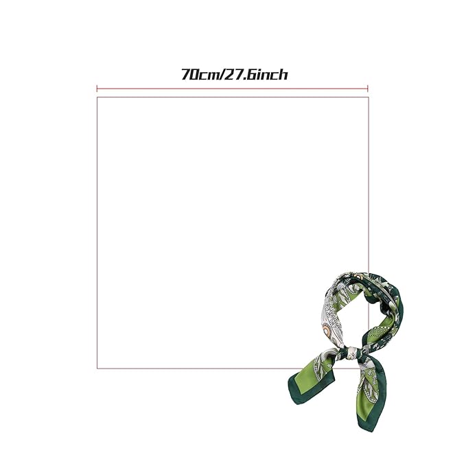 Hawaiian Head Scarf for Women's Hair - 1Pcs 70 * 70CM Fashion