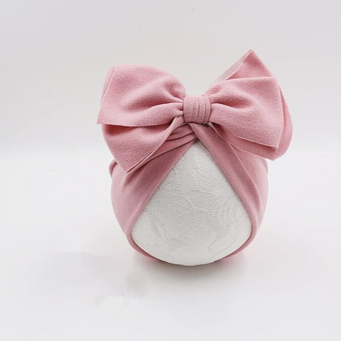 XYX Baby Girl Toddlers Breathable Cotton Hat Newborn Knotted Hat