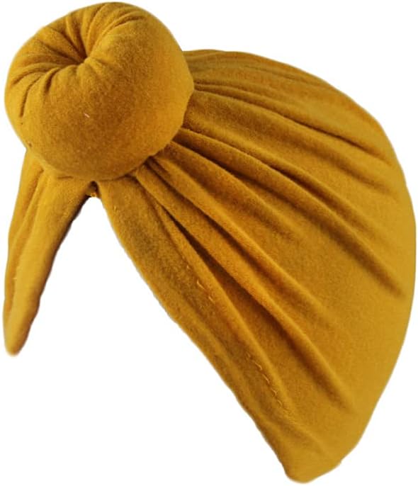 XYX Baby Girl Toddlers Breathable Cotton Hat Newborn Knotted Hat