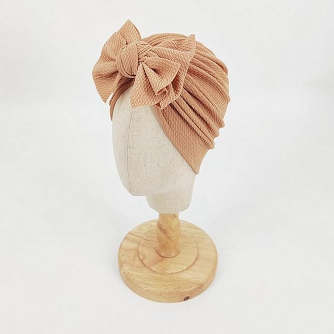 XYX Baby Girl Toddlers Breathable Cotton Hat Newborn Knotted Hat