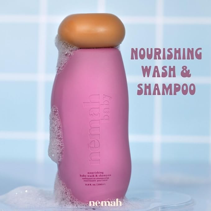 Nemah - 2-in-1 Baby Soap and Shampoo 9.8 Fl