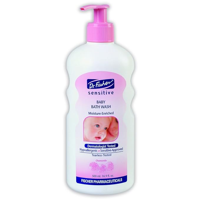 Dr. Fischer Tear-Free Baby Bath Wash, Hypoallergenic B5. Tested