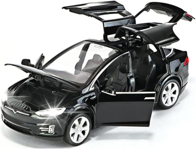 1:32 Scale Model X Alloy Car Model Diecast Toy Vehicles for Kids, Car Model Toy,Pull Back Alloy Car with Lights and Music
