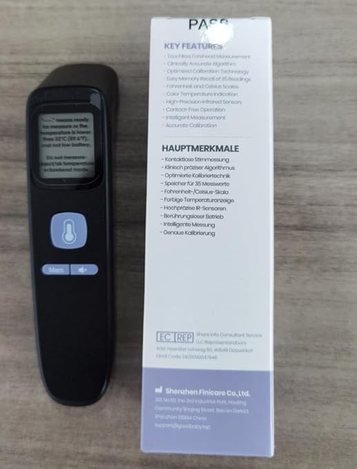 Digital Thermometer for Adults and Kids, Fast Accurate Thermometer with Fever Alarm 1S Reading