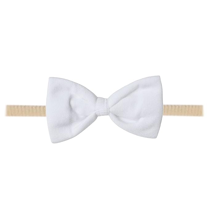 Copper Pearl Baby Bows: Stylish Headbands for Baby Girls, Premium Soft and Stretchy Baby Headbands