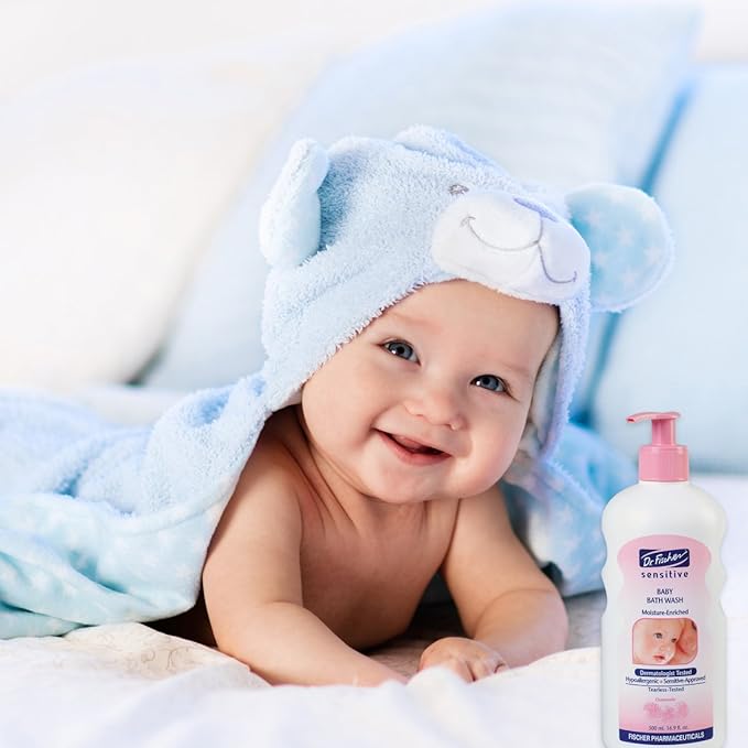 Dr. Fischer Tear-Free Baby Bath Wash, Hypoallergenic B5. Tested