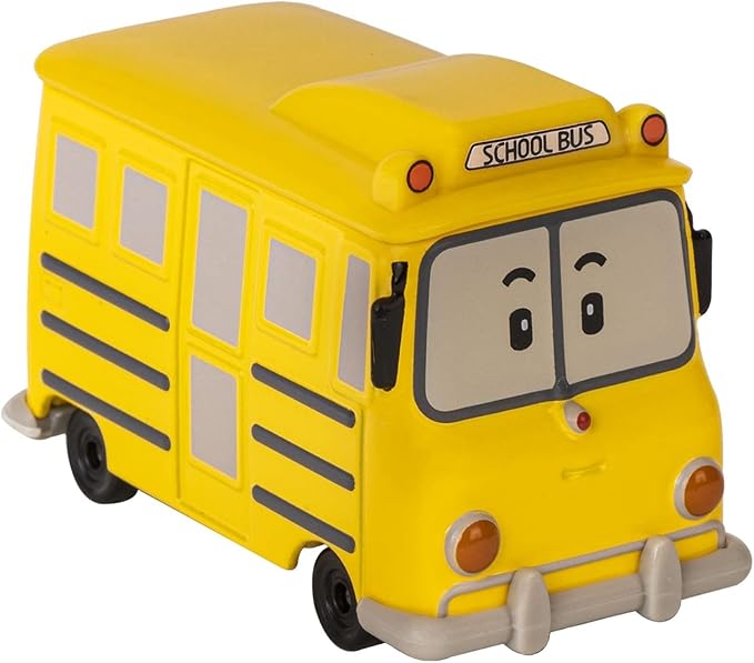 Robocar Poli, Schoolb DIE-CAST Metal Toy Cars 1-5 Boys