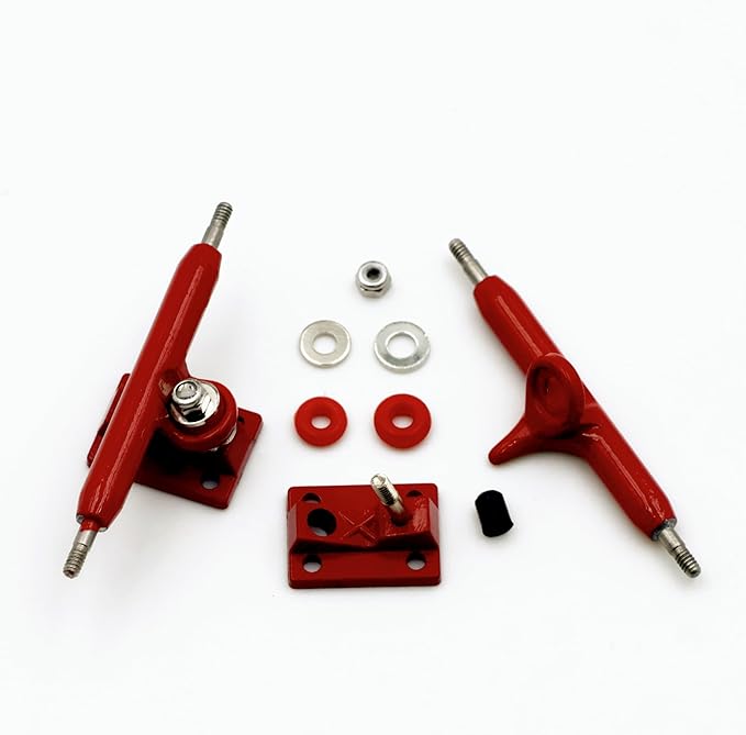 A1 Pro Fingerboard Trucks 36mm 34mm 32mm with New Base (34mm Red)