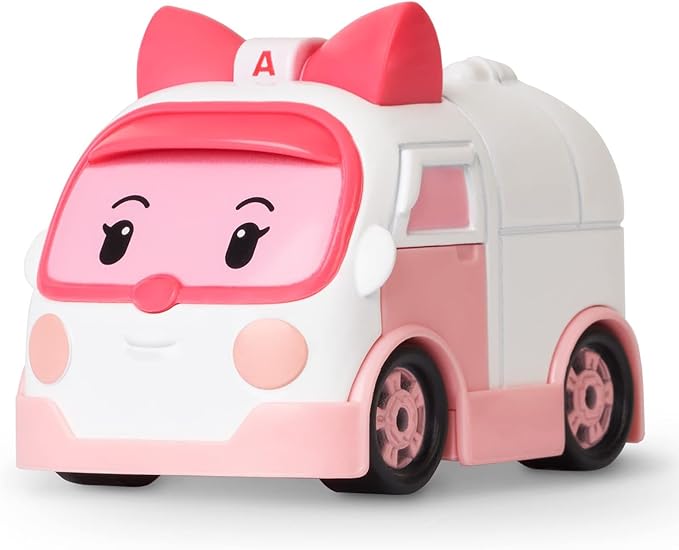 Robocar Poli, Amber DIE-CAST Metal Toy Cars 1-5 Boys
