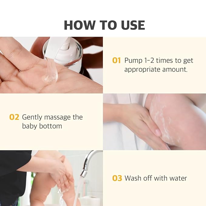 Baby Bottom Wash - Soothing Baby Bottom Wash