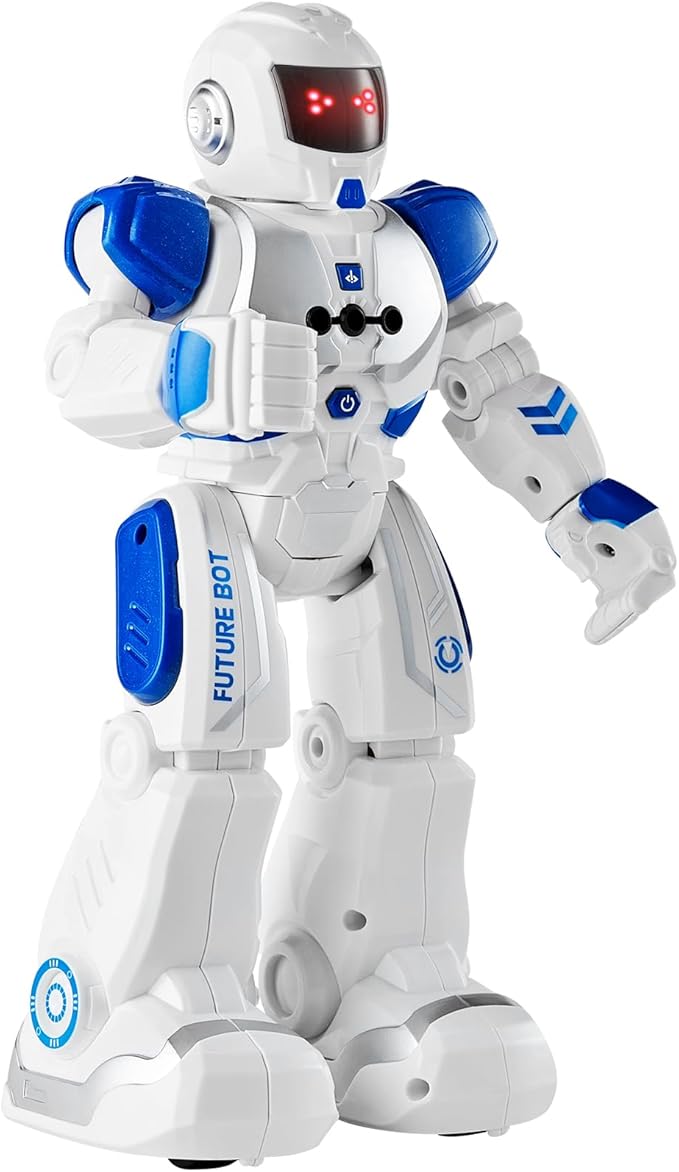 VEVOR RC Robot Toys for Kids, Gesture Sensing Programmable Remote Control Smart Robot, Interactive Walking Singing Dancing Robot for Age 3+ Year Old Boys Girls Birthday Gift Present