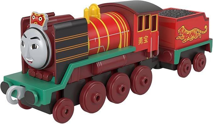 Thomas & Friends Trackmaster Yong Bao Large Metallic Toy Train for Kids Ages 3 and Up (HHN39)