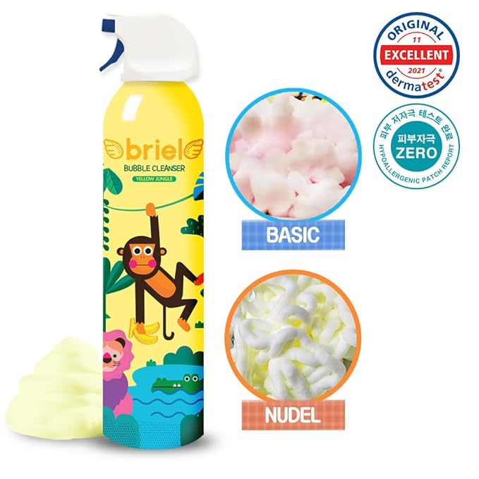 briel bubble cleanser 200ml 3type 300ml 6type Body Wash Foam 300ml / 1bottle)