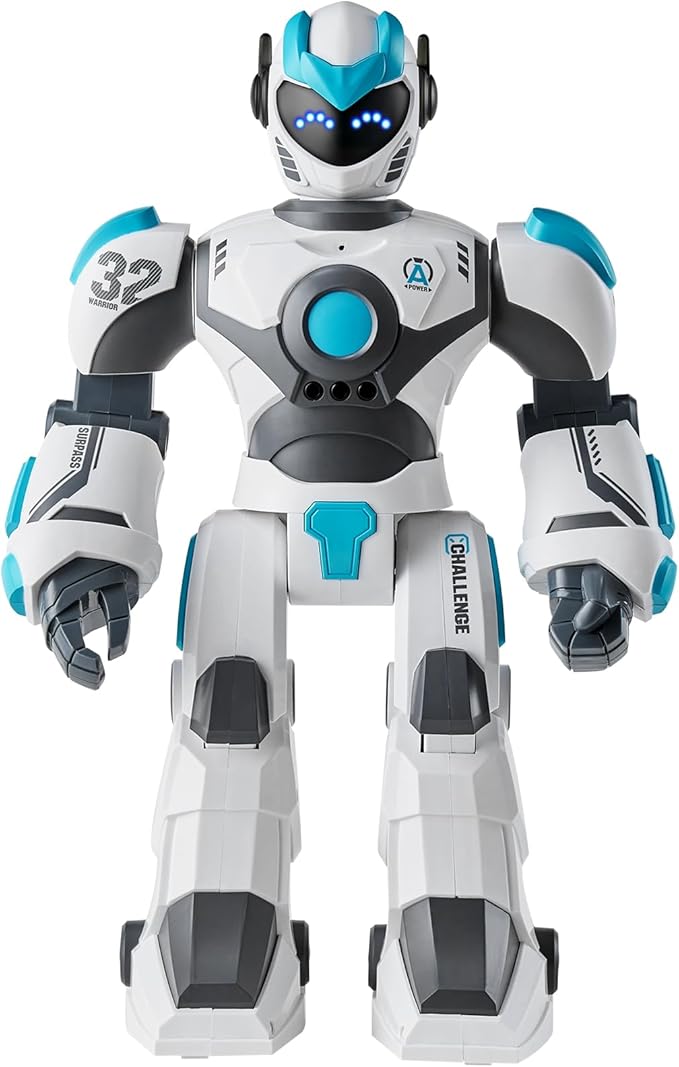 VEVOR RC Robot Toys for Kids, Gesture Sensing Programmable Remote Control Smart Robot, Interactive Walking Singing Dancing Robot for Age 6+ Year Old Boys Girls Birthday Gift Present