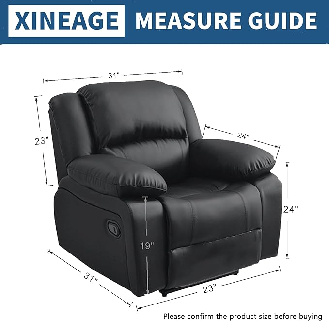 XINEAGE 4 Pieces Recliner Cover Stretch Jacquard Recliner Chair Covers Soft Recliner Slipcovers with Pocket for Kids and Pets, Washable Couch Cover (Recliner, Wine Red)