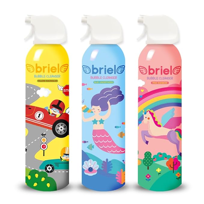 briel bubble cleanser 200ml 3type 300ml 6type Body Wash Foam 200ml / 1bottle)
