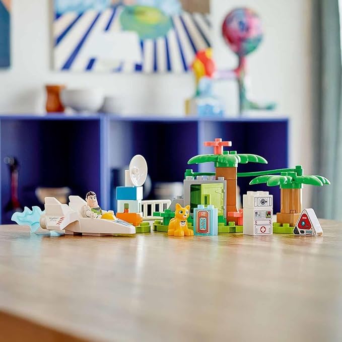 LEGO® DUPLO® Disney and Pixar Buzz Lightyear’s Planetary Mission 10962 Building Toy for Preschooler Space Fans;Playset for Toddlers