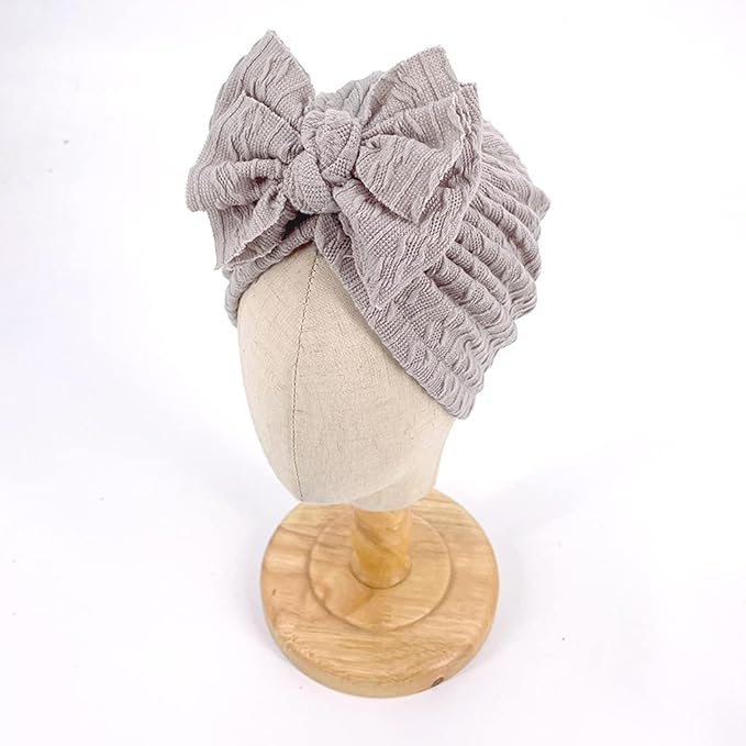 XYX Baby Girl Toddlers Breathable Cotton Hat Newborn Knotted Hat