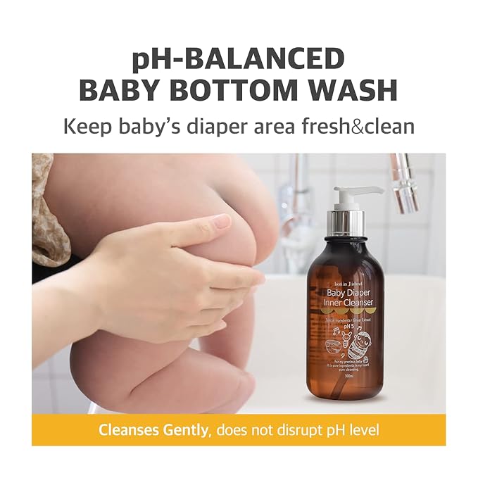 Baby Bottom Wash - Soothing Baby Bottom Wash