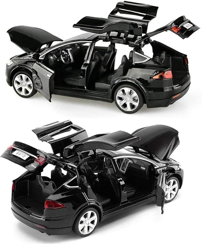 1:32 Scale Model X Alloy Car Model Diecast Toy Vehicles for Kids, Car Model Toy,Pull Back Alloy Car with Lights and Music