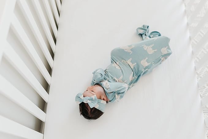 Copper Pearl Baby Bows: Stylish Headbands for Baby Girls, Premium Soft and Stretchy Baby Headbands