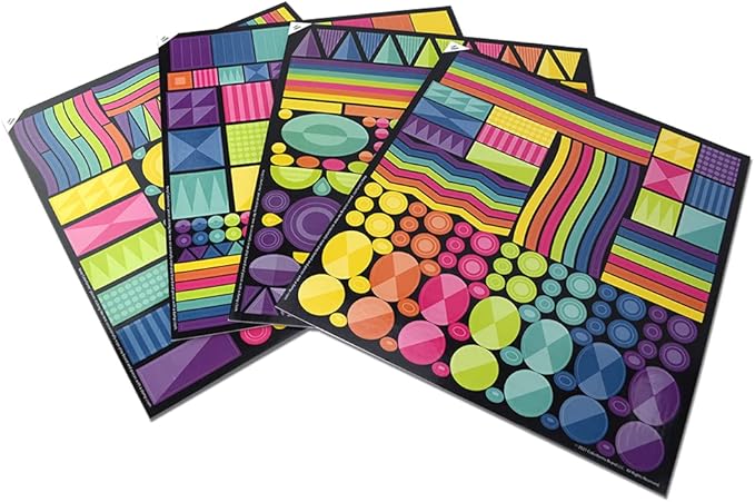 Colorforms Stickers for Kids, 70th Anniversary Box Set - Stickers for Adults, Arts and Crafts, Scrapbook Stickers, Kids Crafts, 500+ Kids Stickers, Stickers for Boys and Girls Ages 3+