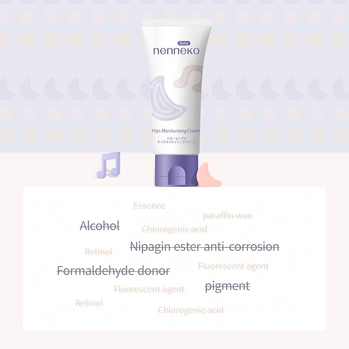 Nenneko Baby Hips Moisturizing Cream, Moisture Recovery Cream