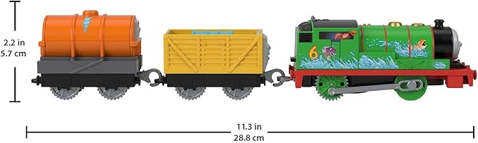 Thomas & Friends Percy and Troublesome Truck, battery-powered motorized toy 3 years