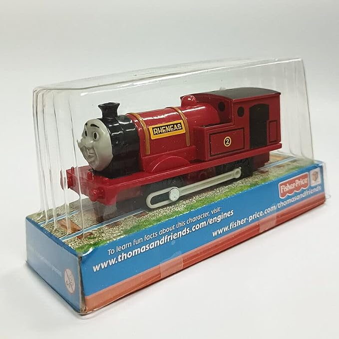 wltk Motorized Red rheneas Train Engine Toy Set, Battery-Powered Train’s Friend Toy Set ,Toddlers Train Toys for Age 3 4 5 6 7 8 Kids Boys Girls (Red rheneas)