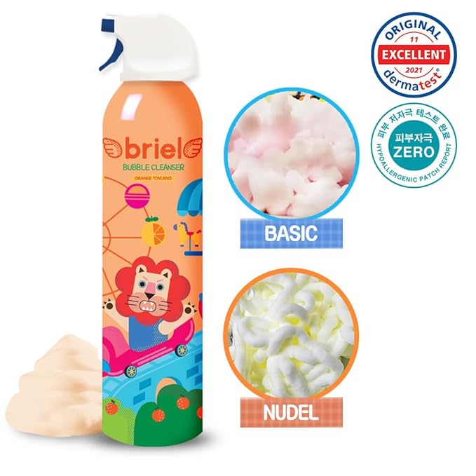 briel bubble cleanser 200ml 3type 300ml 6type Body Wash Foam 300ml / 1bottle)