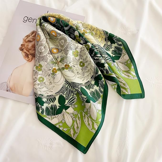 Hawaiian Head Scarf for Women's Hair - 1Pcs 70 * 70CM Fashion