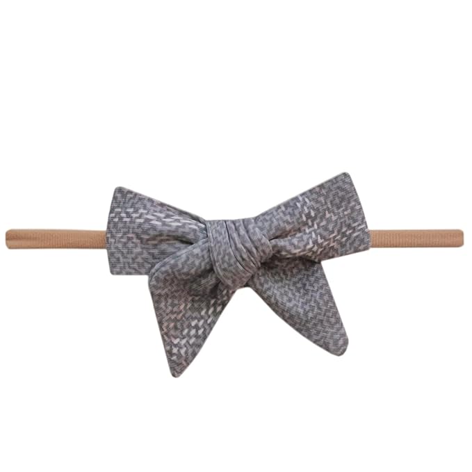 Copper Pearl Baby Bows: Stylish Headbands for Baby Girls, Premium Soft and Stretchy Baby Headbands