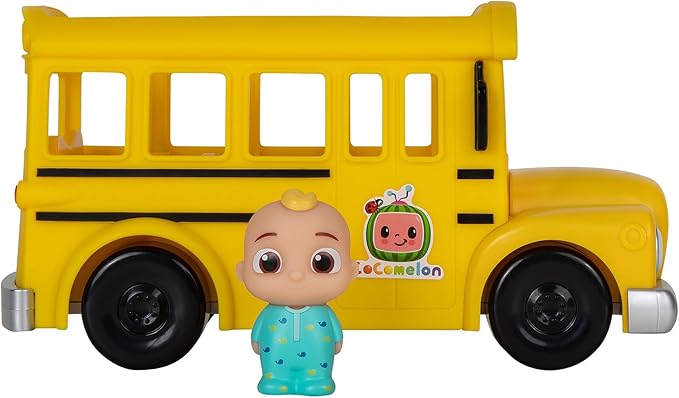 CoComelon Musical Yellow School Bus With JJ figure
